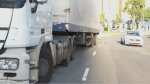 Carreta é removida e Rua do Salete liberada