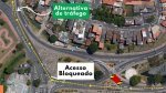Trânsito na região dos Barris terá trecho bloqueado até domingo (14); confira