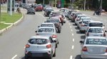 Motoristas de app de Salvador protestam contra PL 12/2024