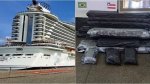 Dupla é presa com quase 30 kg de cocaína em navio na Bahia