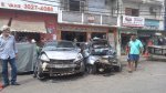 Guincho desgovernado atinge 4 veículos na Baixa de Quintas