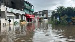 Chuva: moradores ficam ilhados em bairro de Salvador