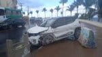 Mulher briga com marido e bate carro em ‘gelo baiano’