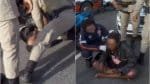 Motociclista irregular se envolve em acidente e causa confusão na Paralela