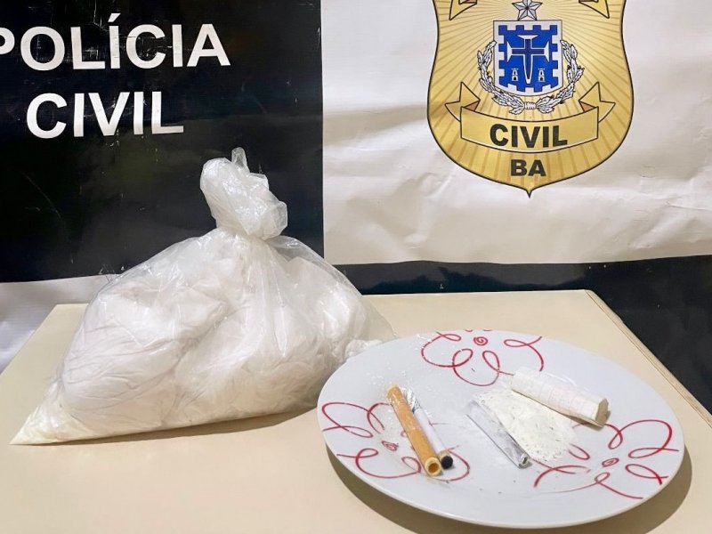 Polícia apreende cocaína escondida em berço de bebê na Bahia