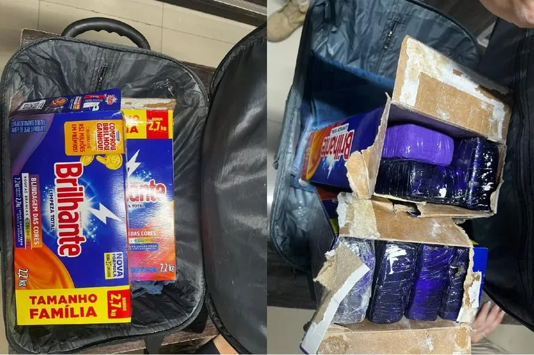 PRF encontra maconha escondida em caixas de sabão em pó na BA