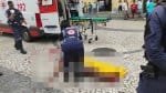 Suspeitos de assalto são baleados em frente ao Mercado Modelo