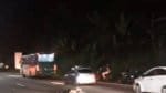 Jovem cai de moto e morre atropelada por ônibus na BR-324