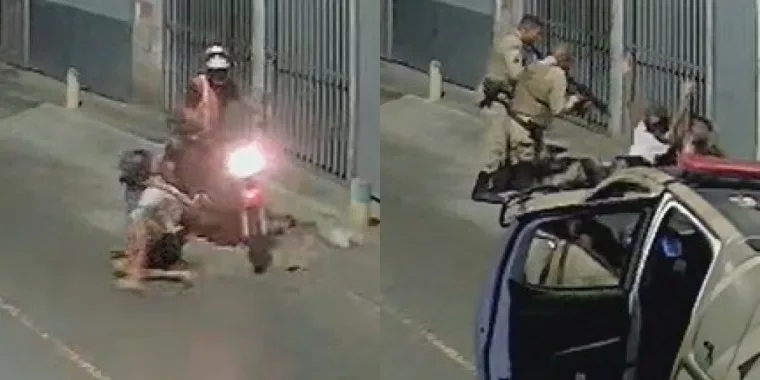 Voa9unjA dupla presa assalto policia plataforma