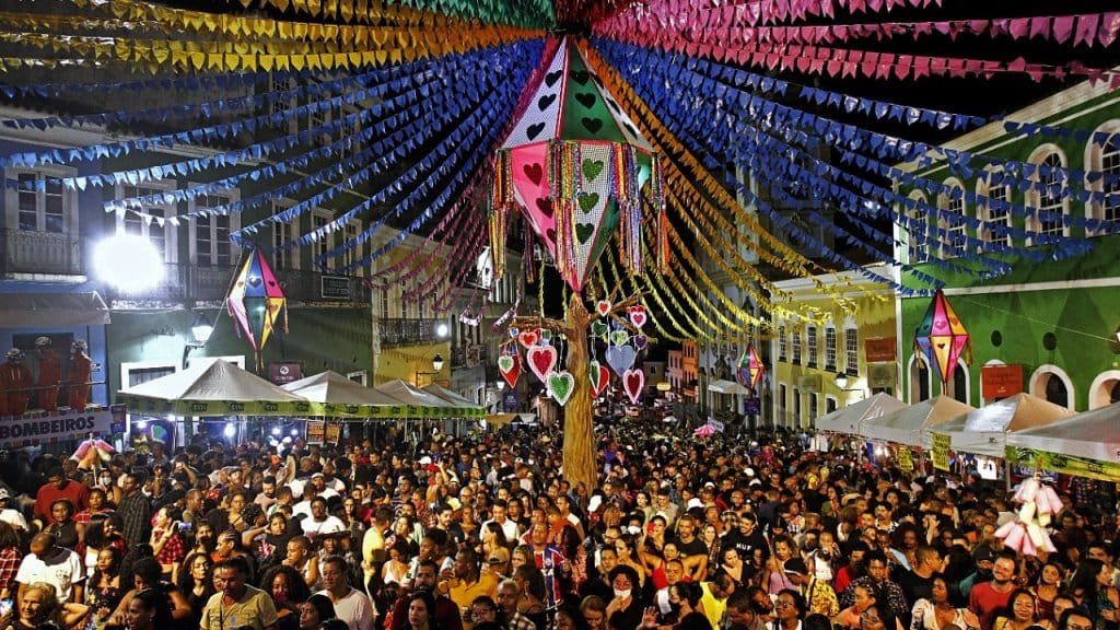 Larg do Pelourinho ontm a noite Foto Mateus Pereira GOVBA 1