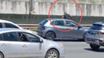 Suspeito troca tiros com PM e foge para córrego na Av. Paralela