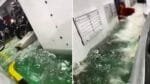 Mar revolto invade ferry e marinha suspende operações