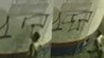 Torcida organizada do Bahia é flagrada pichando escola no Cabula