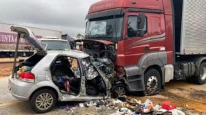 Grave acidente deixa 6 pessoas da mesma família mortas; cachorro também morreu