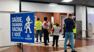 Aeroporto de Salvador recebe posto de vacinação