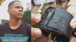 No alto do poste: homem é preso instalando câmeras para vigiar policiais